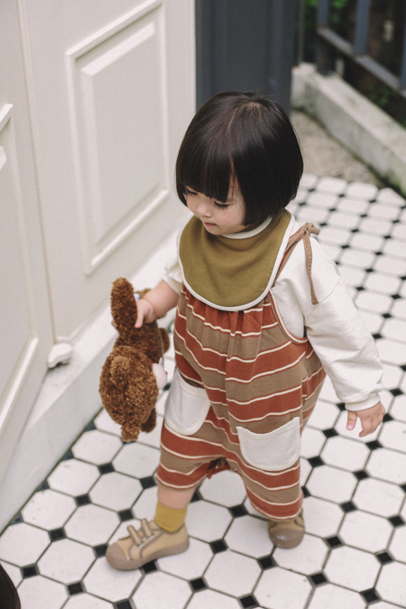 Onu - Korean Baby Fashion - #babylifestyle - String Overalls - 3