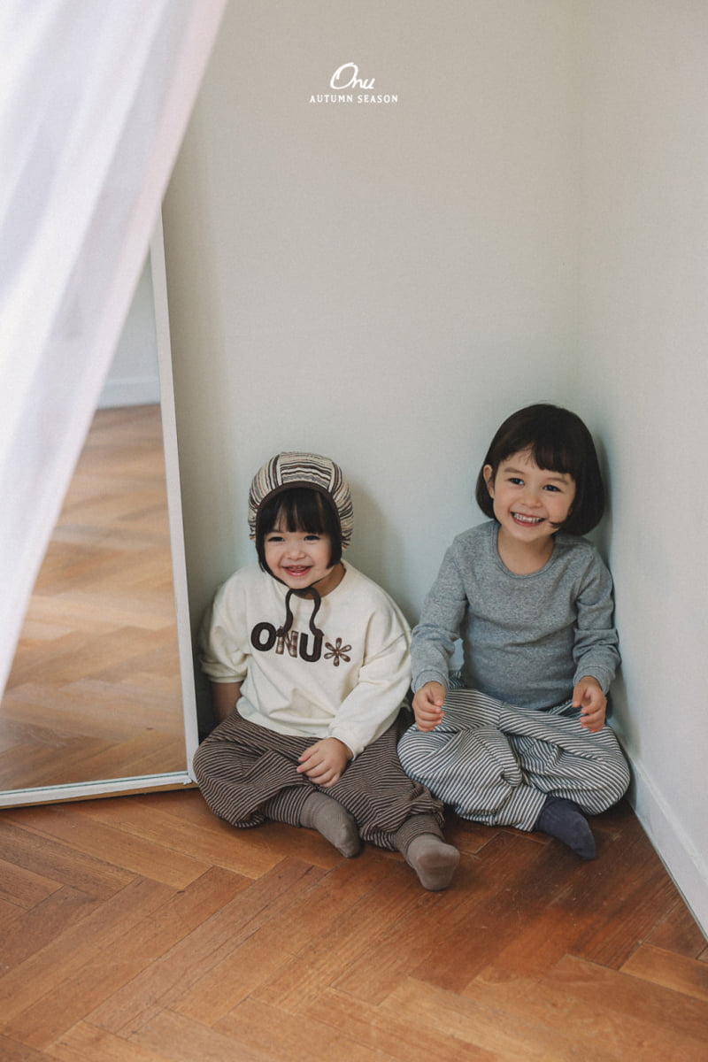 Onu - Korean Baby Fashion - #babylifestyle - Embroidered Patch Tee - 4