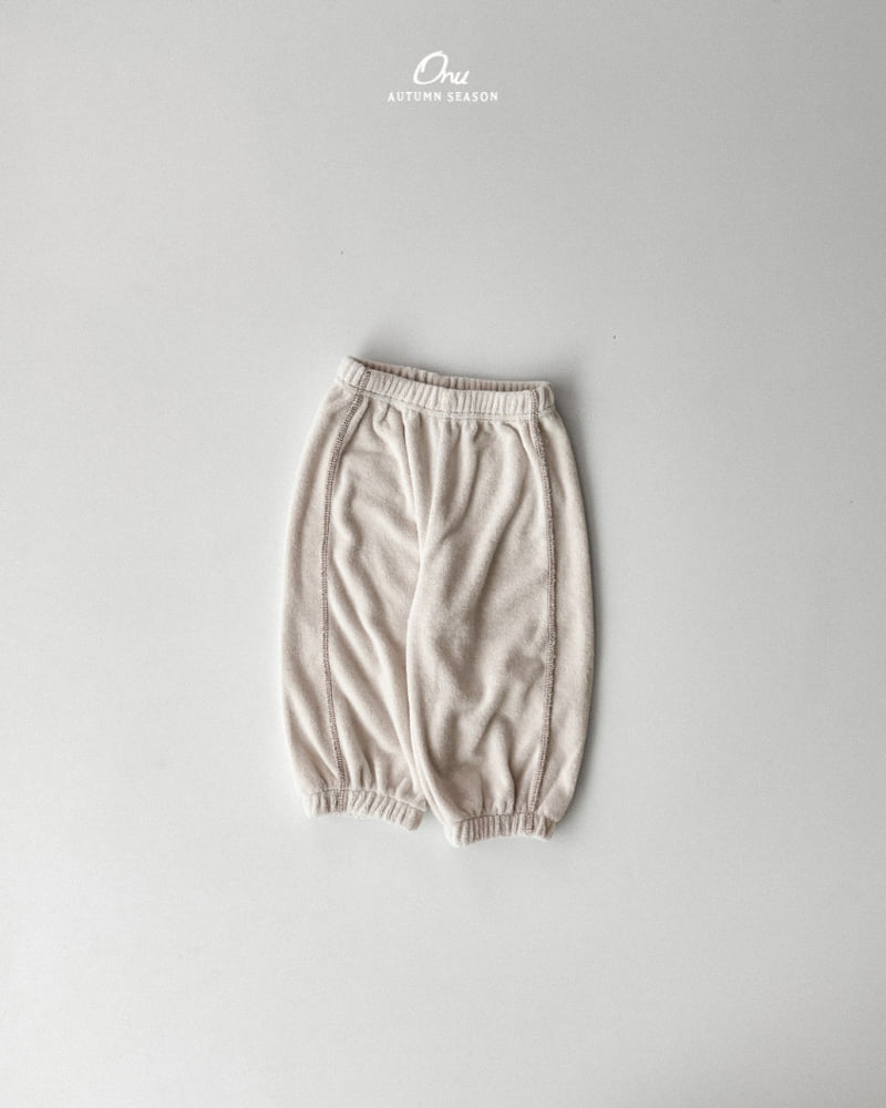 Onu - Korean Baby Fashion - #babyoninstagram - Boucle Terry Pants - 12