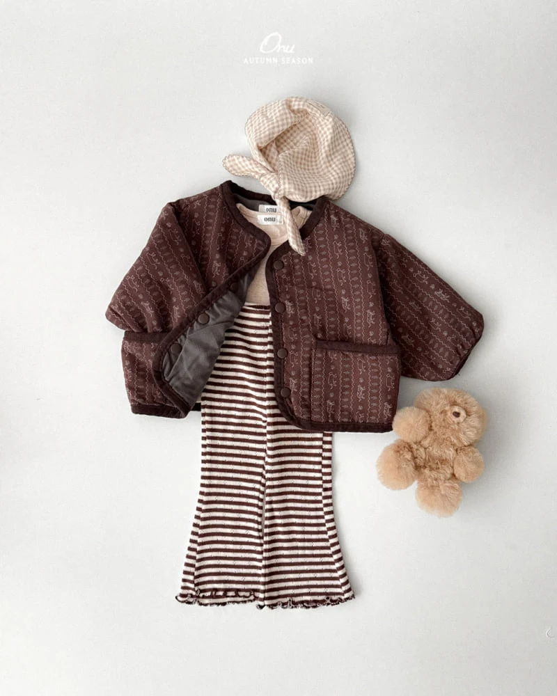 Onu - Korean Baby Fashion - #babyoninstagram - Frill Bootcut Pants - 11
