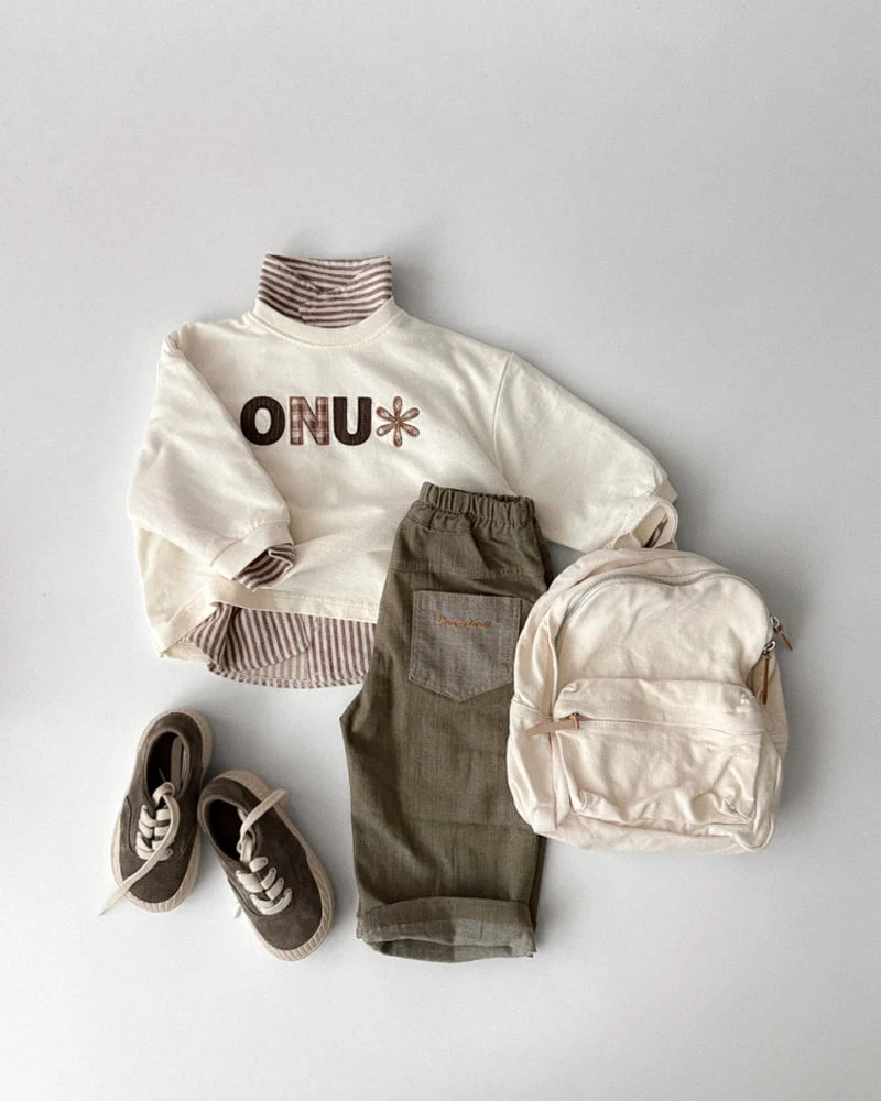 Onu - Korean Baby Fashion - #babyoninstagram - Stitch Denim Pants - 7