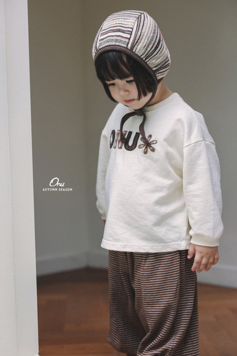 Onu - Korean Baby Fashion - #babyootd - Embroidered Patch Tee - 5