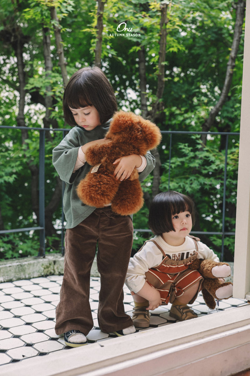 Onu - Korean Baby Fashion - #babyootd - String Overalls - 5