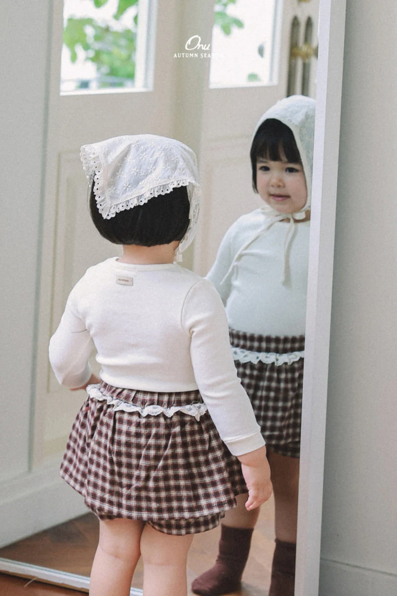 Onu - Korean Baby Fashion - #babyoninstagram - Cancan Skort - 4