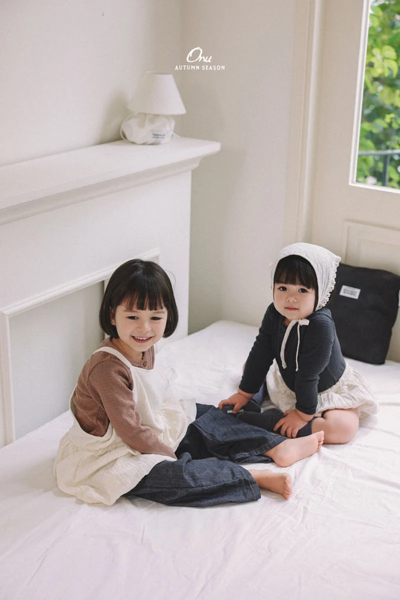 Onu - Korean Baby Fashion - #babyootd - Lace Headscarf - 8