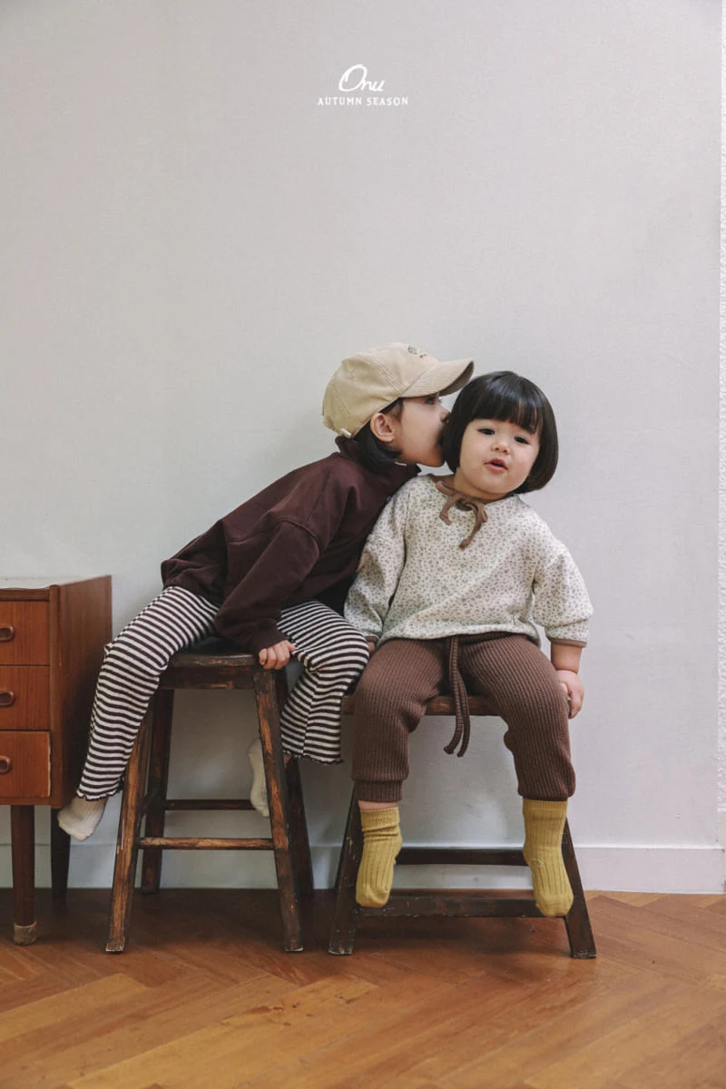 Onu - Korean Baby Fashion - #babyoutfit - Daily Open Sweatshirt - 9