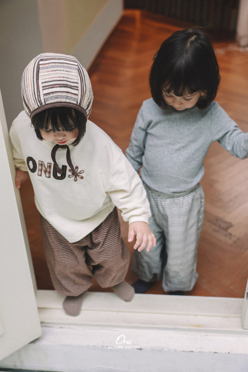 Onu - Korean Baby Fashion - #babyoutfit - Puffy Cuff Pants - 12