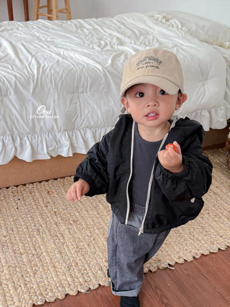 Onu - Korean Baby Fashion - #babywear - Stitch Denim Pants - 11