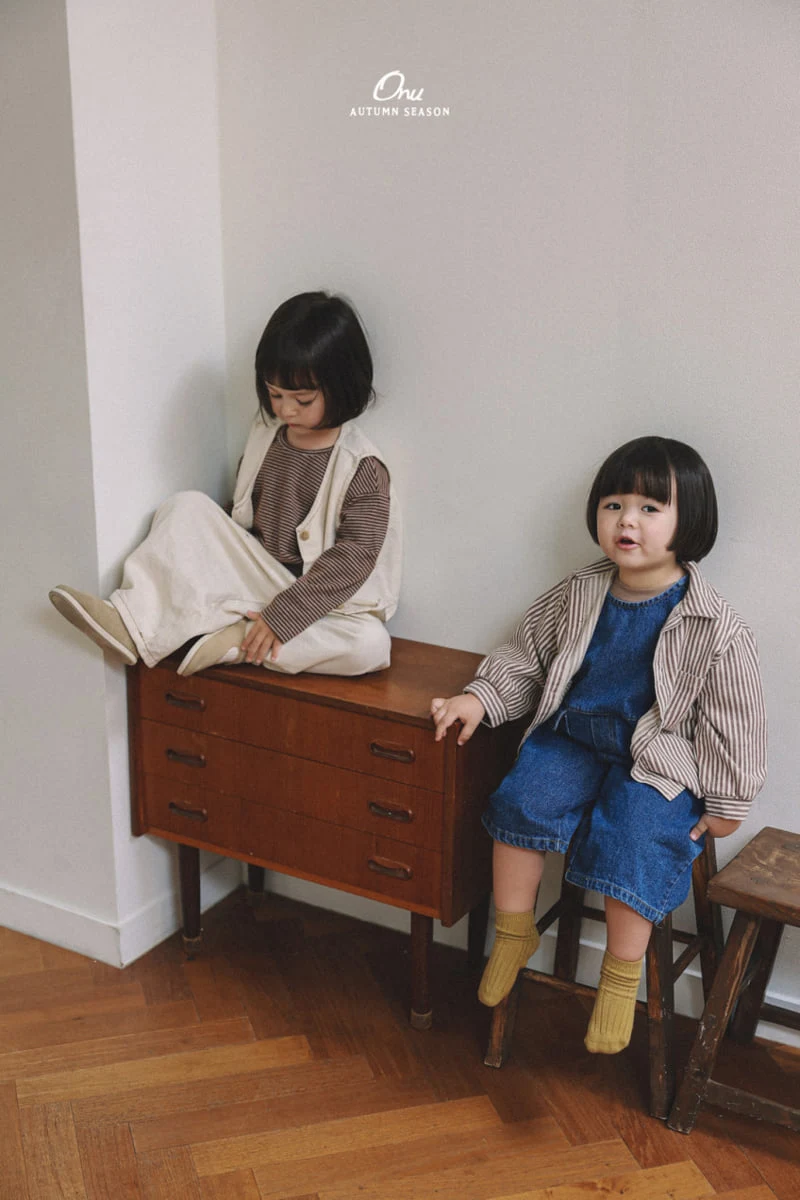 Onu - Korean Baby Fashion - #babywear - Slit Overalls - 9