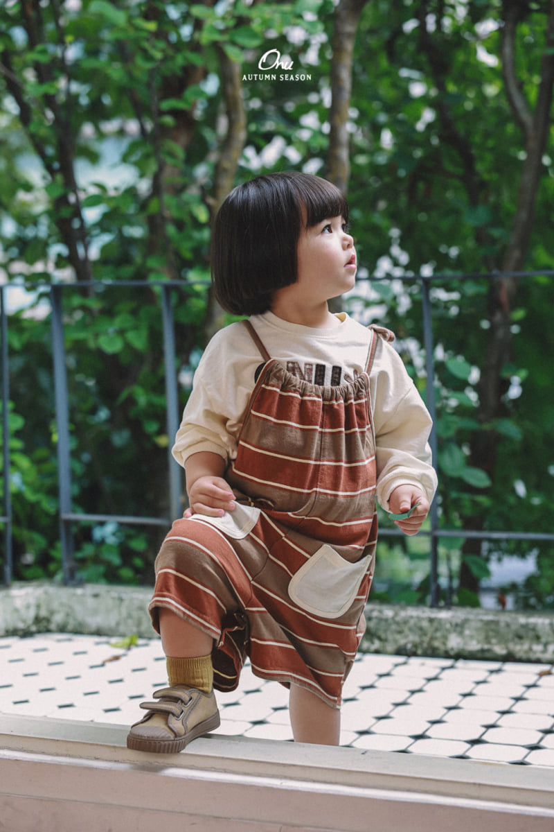 Onu - Korean Baby Fashion - #babywear - String Overalls - 8