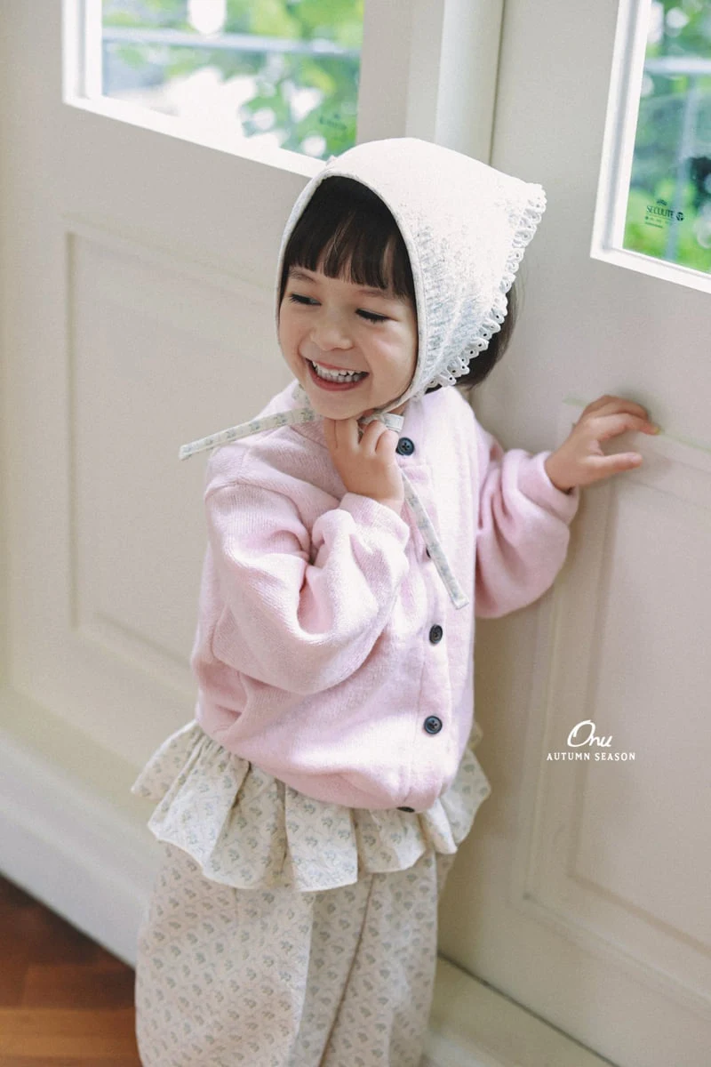 Onu - Korean Baby Fashion - #babywear - Lace Headscarf - 11