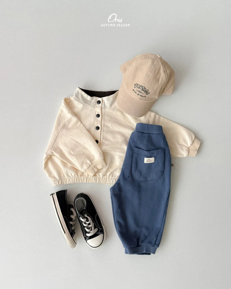 Onu - Korean Baby Fashion - #onlinebabyboutique - Daily Open Sweatshirt - 11