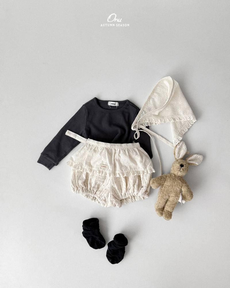 Onu - Korean Baby Fashion - #onlinebabyboutique - Bubble Bloomer - 6
