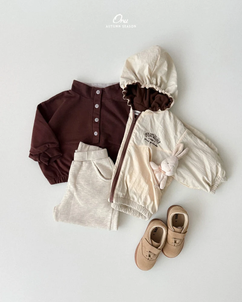 Onu - Korean Baby Fashion - #onlinebabyshop - Daily Open Sweatshirt - 12