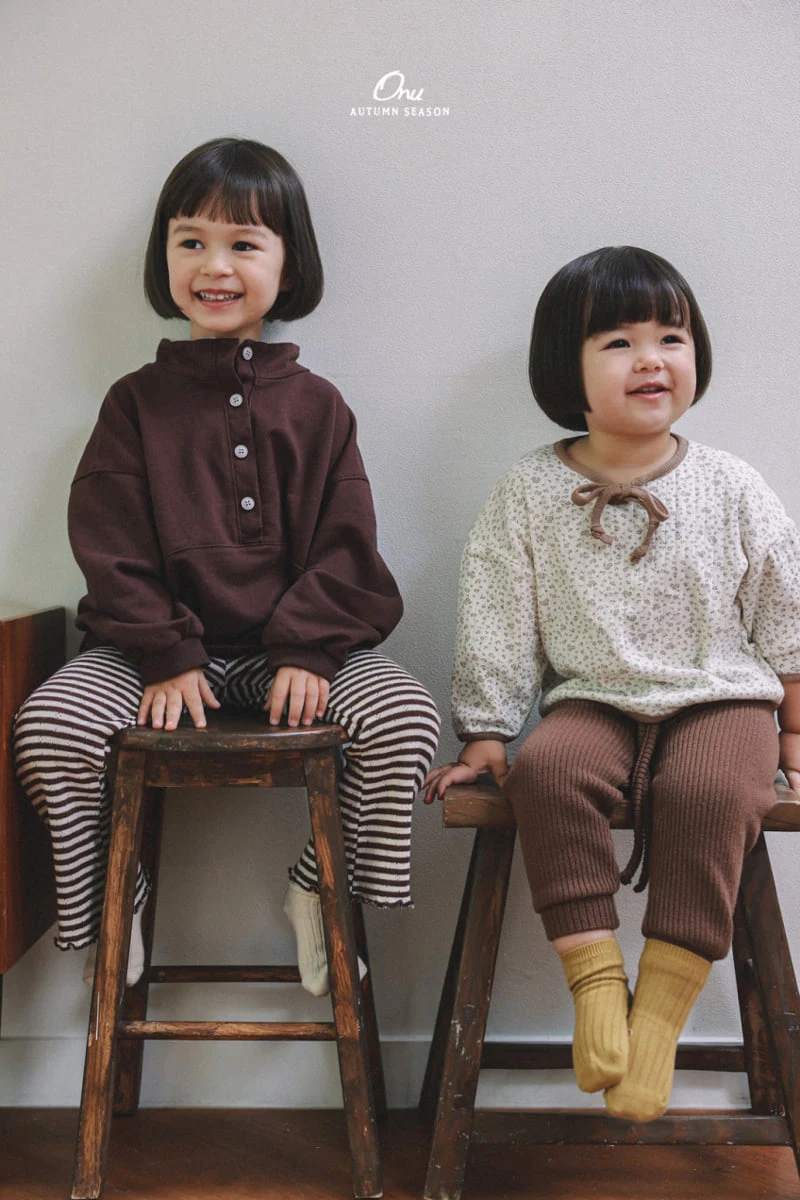 Onu - Korean Baby Fashion - #onlinebabyshop - Flower Ribbon Tee - 9