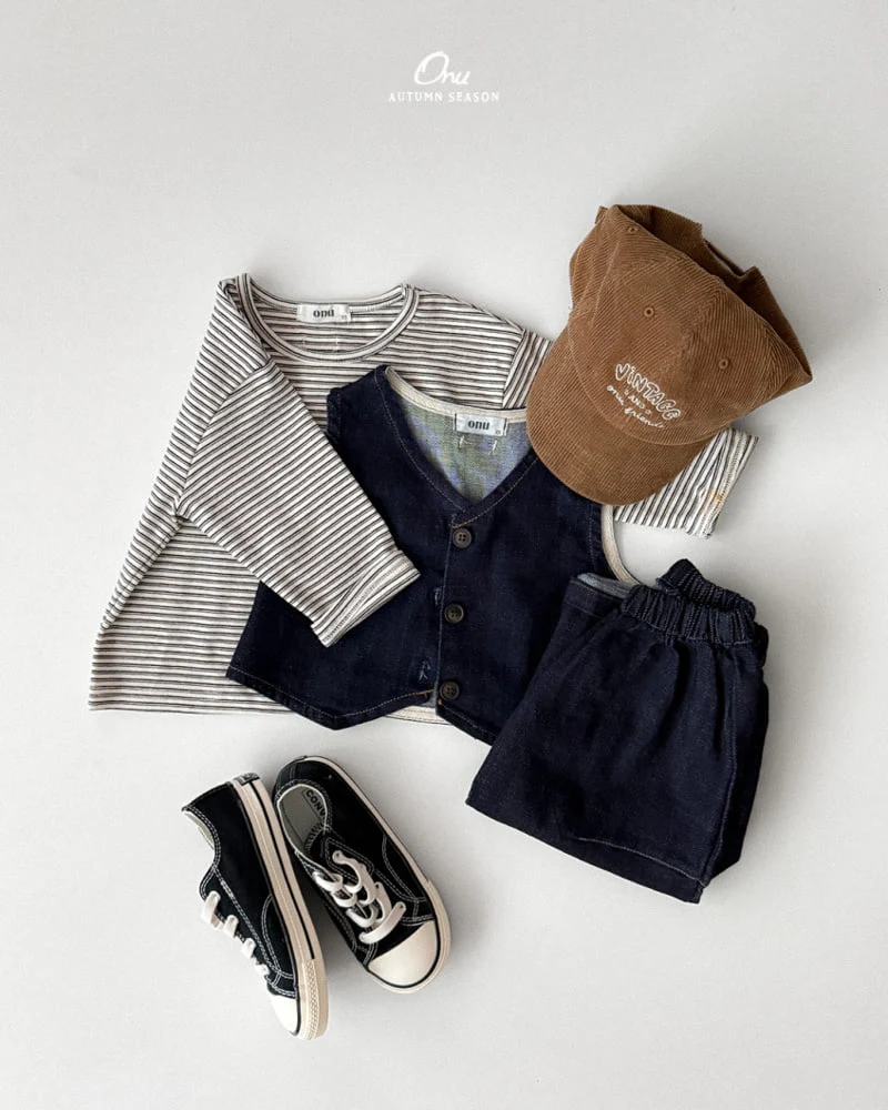Onu - Korean Baby Fashion - #onlinebabyshop - Pencil Tee - 8