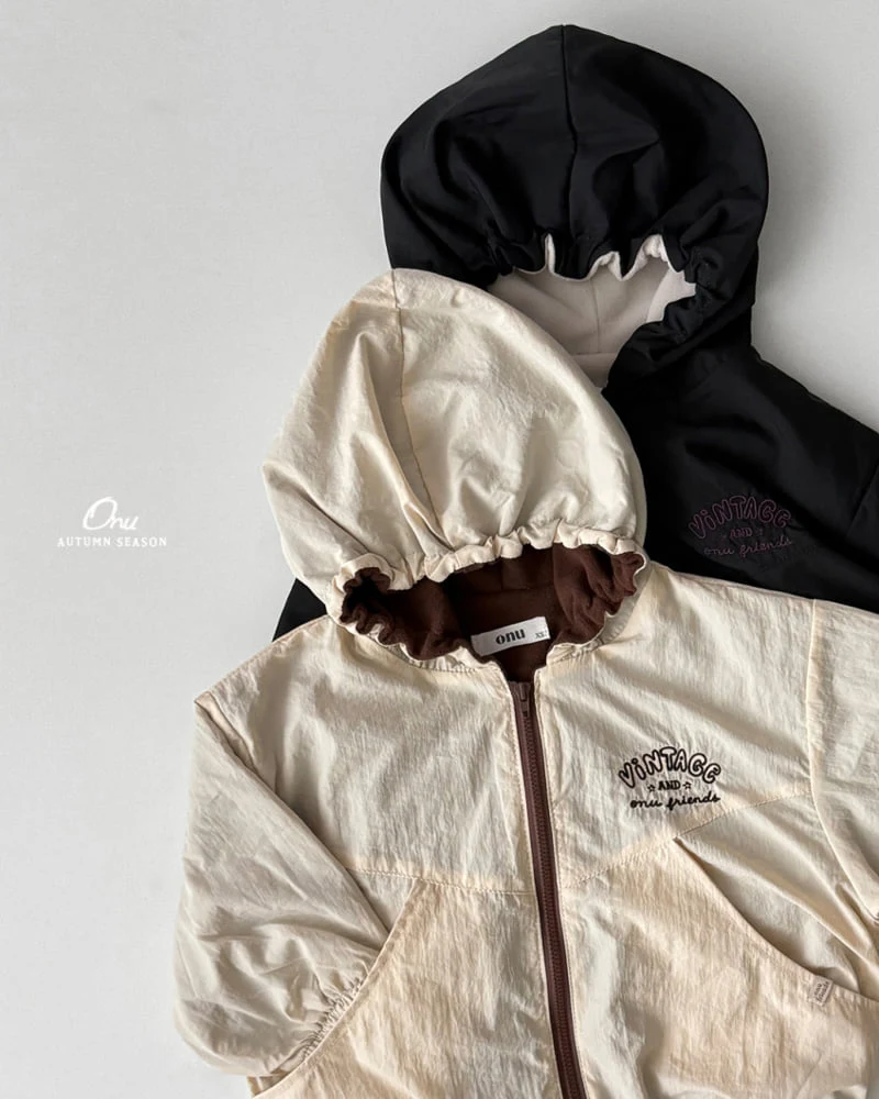 Onu - Korean Baby Fashion - #onlinebabyshop - Vintage Hooded Jumper - 12