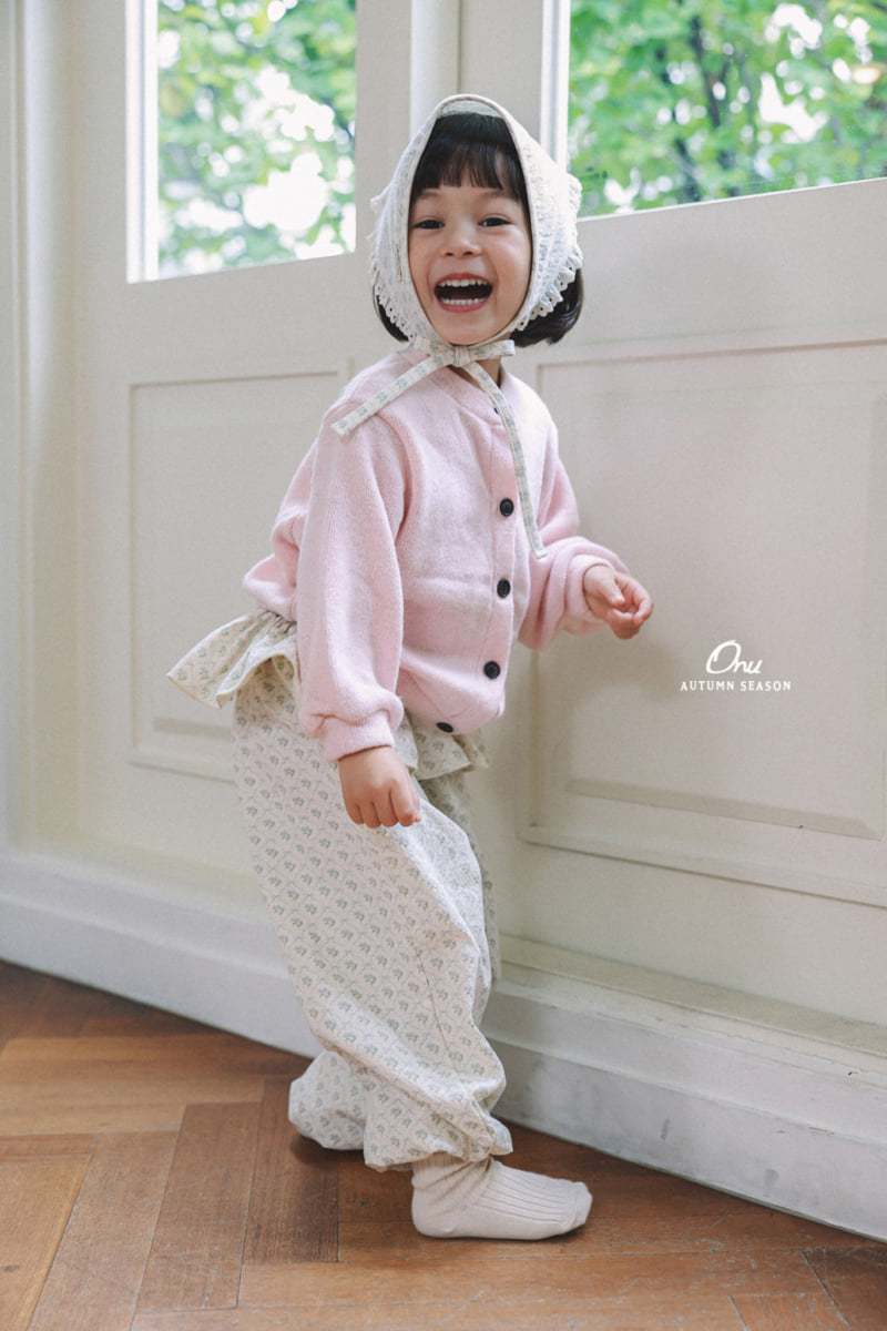 Onu - Korean Baby Fashion - #onlinebabyshop - Cotton Candy Cardigan - 11