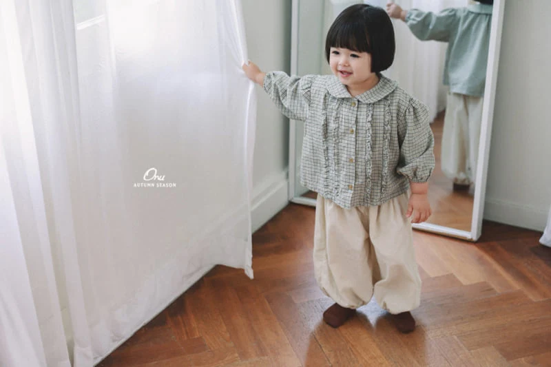 Onu - Korean Baby Fashion - #onlinebabyshop - Round Pleated Pants - 6