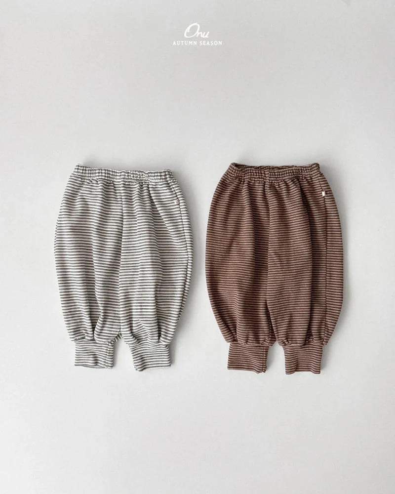 Onu - Korean Baby Fashion - #smilingbaby - Puffy Cuff Pants
