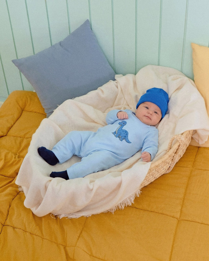 Oott Bebe - Korean Baby Fashion - #babyboutique - Robot Dino Full Bodysuit (Bebe) - 6