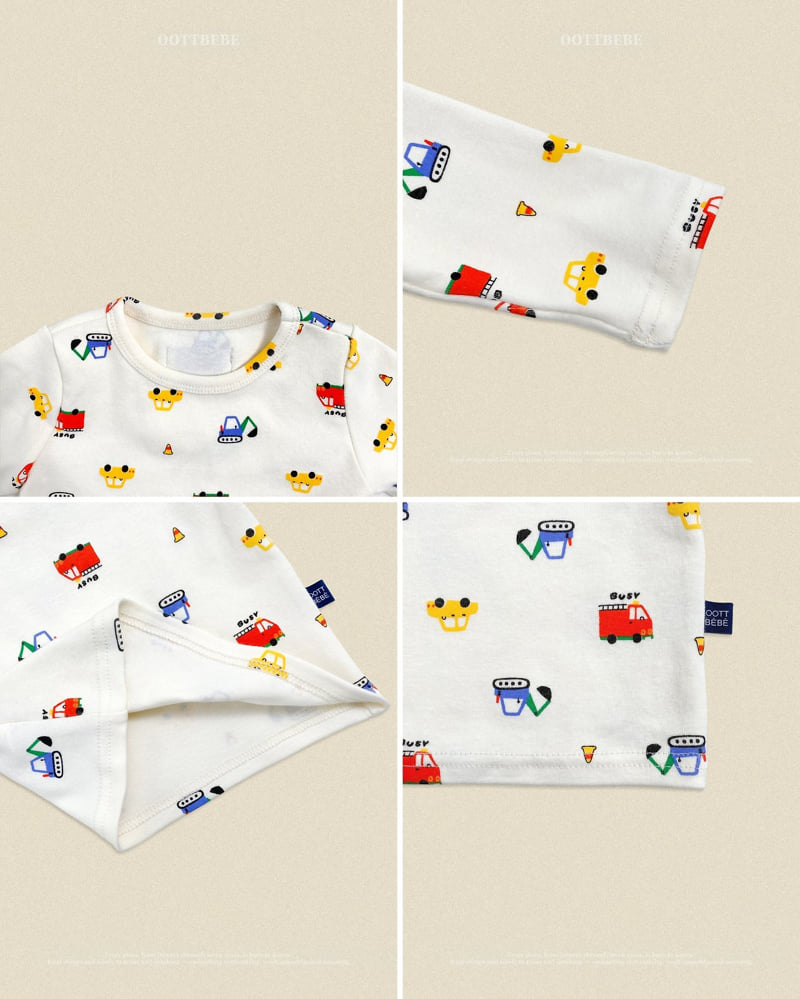 Oott Bebe - Korean Baby Fashion - #babyboutique - Car Easywear - 3