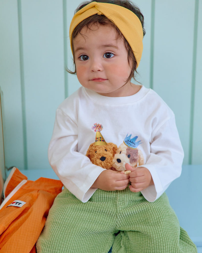Oott Bebe - Korean Baby Fashion - #babyboutique - Puppy Series Tee (Kids) - 11