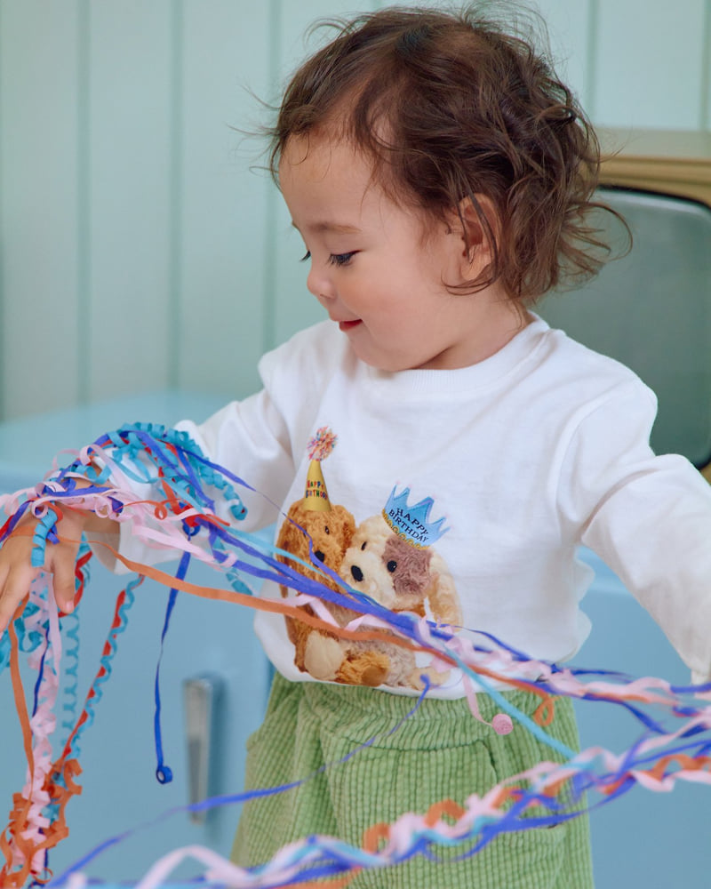 Oott Bebe - Korean Baby Fashion - #babyboutique - Puppy Series Tee (Kids) - 12