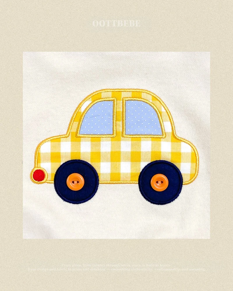Oott Bebe - Korean Baby Fashion - #onlinebabyshop - Vroom Sweatshirt - 4