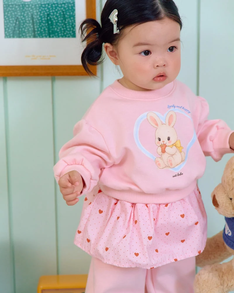 Oott Bebe - Korean Baby Fashion - #babyboutique - Cute Rabbit Set - 10