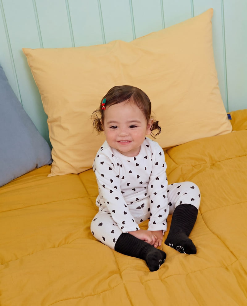 Oott Bebe - Korean Baby Fashion - #babyboutique - Petit Heart Easywear - 12