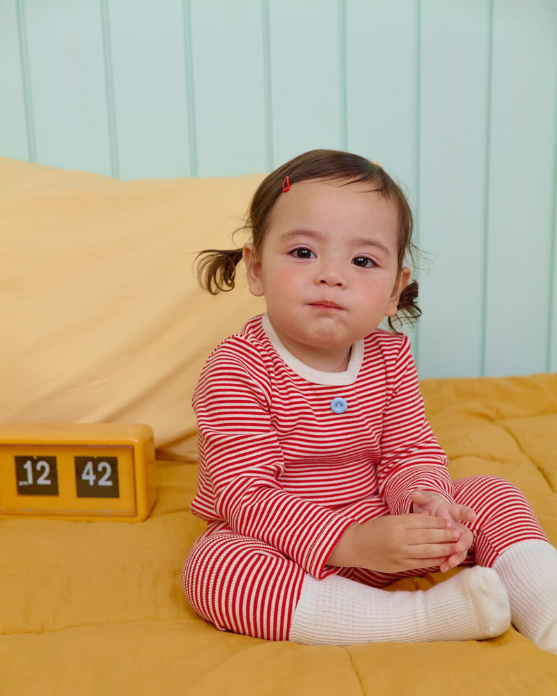 Oott Bebe - Korean Baby Fashion - #babyboutique - Vanilla Latte Easywear - 9