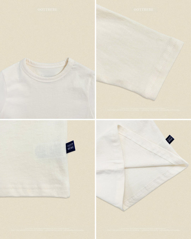 Oott Bebe - Korean Baby Fashion - #babyboutiqueclothing - Haute Mix Tee - 3