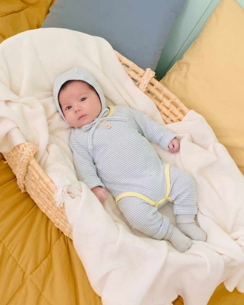 Oott Bebe - Korean Baby Fashion - #babyboutiqueclothing - Vanilla Latte Bodysuit (Bebe) - 11