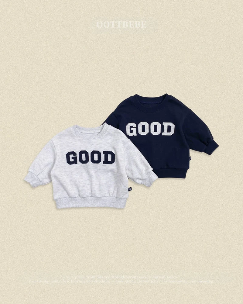 Oott Bebe - Korean Baby Fashion - #babyclothing - GOOD Sweatshirt (Kids)