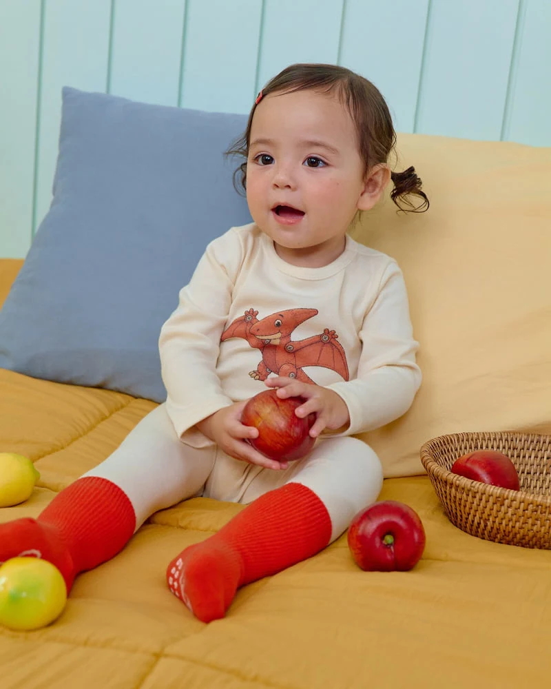 Oott Bebe - Korean Baby Fashion - #babyfashion - Robot Dino Easywear - 8