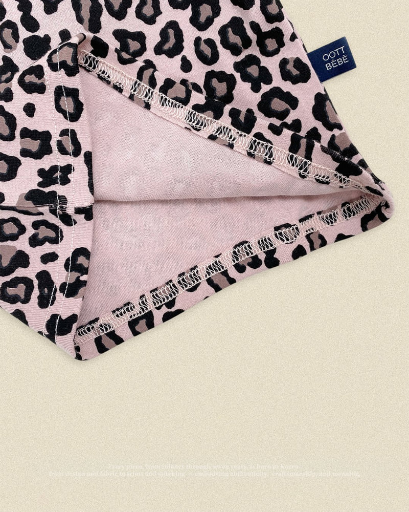 Oott Bebe - Korean Baby Fashion - #babyclothing - Little Leopard Easywear - 4