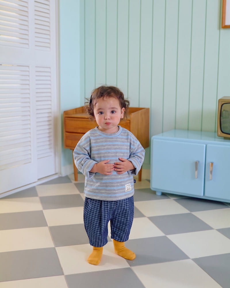 Oott Bebe - Korean Baby Fashion - #babyfashion - Tomboy Ribbed Tee (Kids) - 11