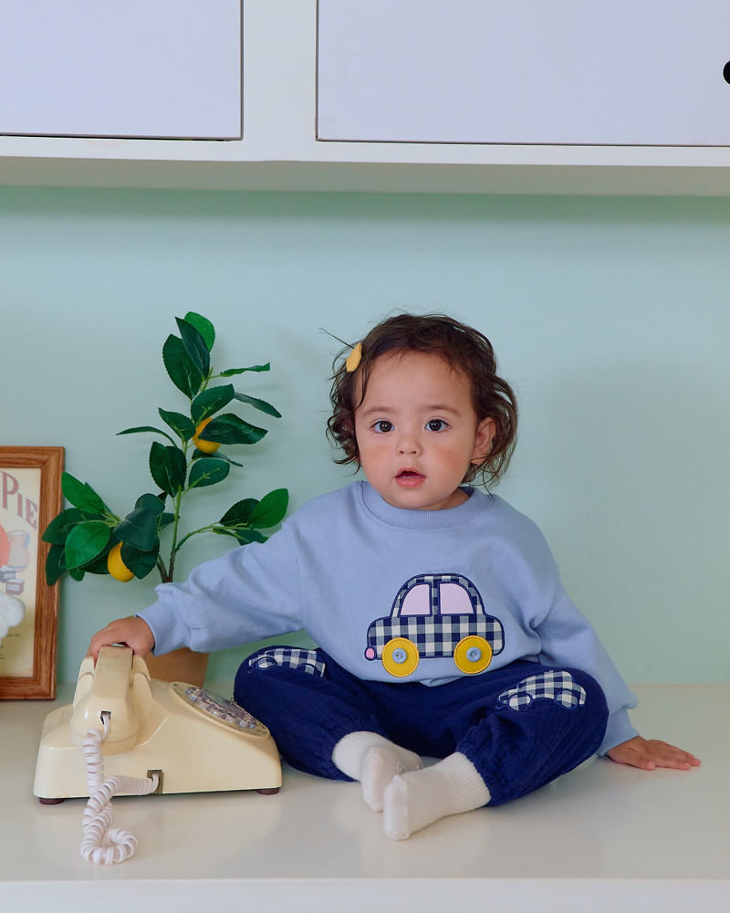 Oott Bebe - Korean Baby Fashion - #babyfashion - Vroom Sweatshirt - 8