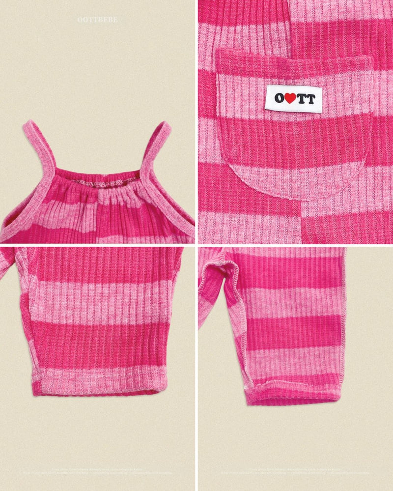 Oott Bebe - Korean Baby Fashion - #babyfashion - Pippi Overalls - 3