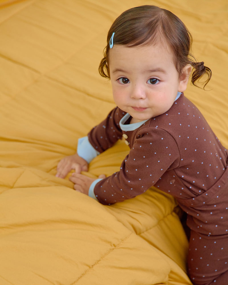 Oott Bebe - Korean Baby Fashion - #babyfever - Chou Chou Dot Easywear - 11