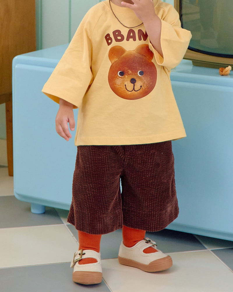 Oott Bebe - Korean Baby Fashion - #babyfever - Big Corduroy Pants - 8