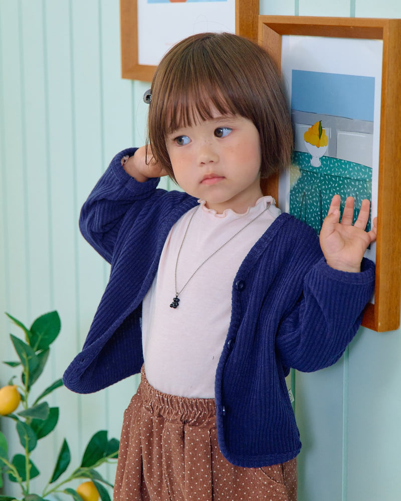 Oott Bebe - Korean Baby Fashion - #babygirlfashion - Pastel Wave Tee - 6