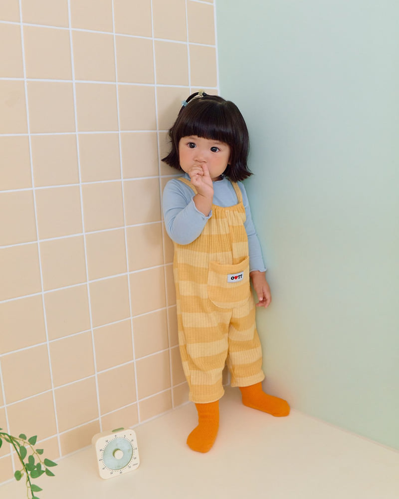 Oott Bebe - Korean Baby Fashion - #babygirlfashion - Pippi Overalls - 5