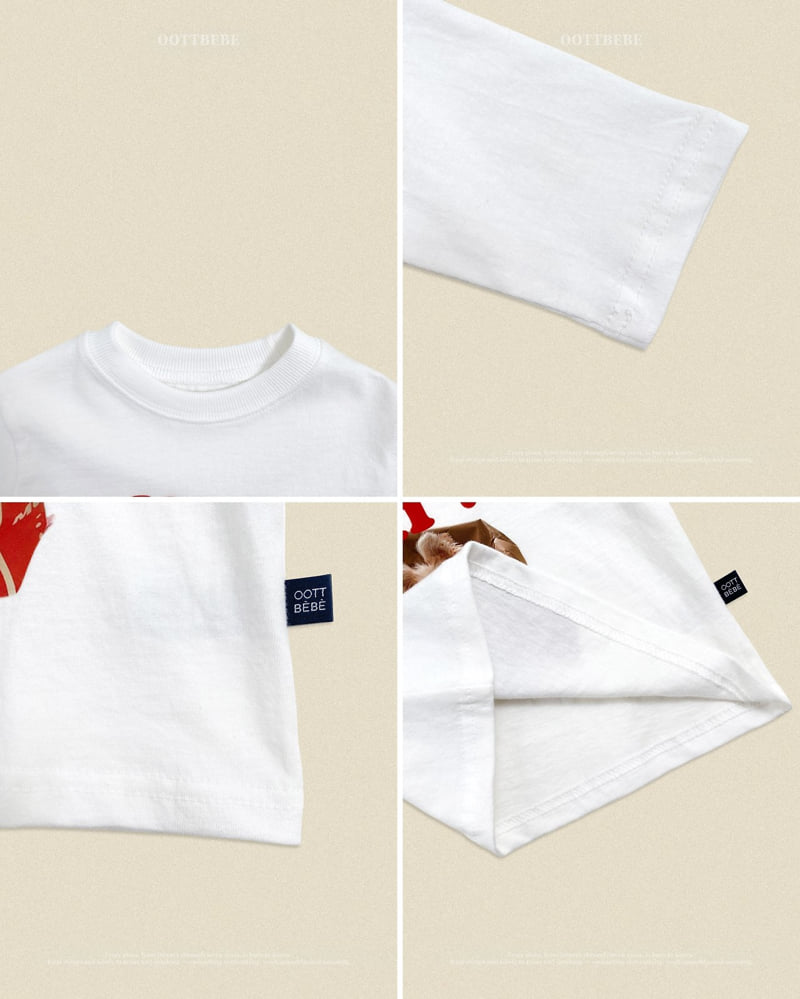 Oott Bebe - Korean Baby Fashion - #babylifestyle - Puppy Series Tee (Kids) - 3