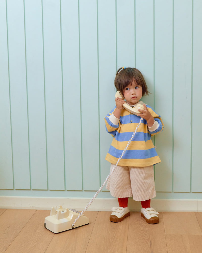 Oott Bebe - Korean Baby Fashion - #babylifestyle - Big Corduroy Pants - 10