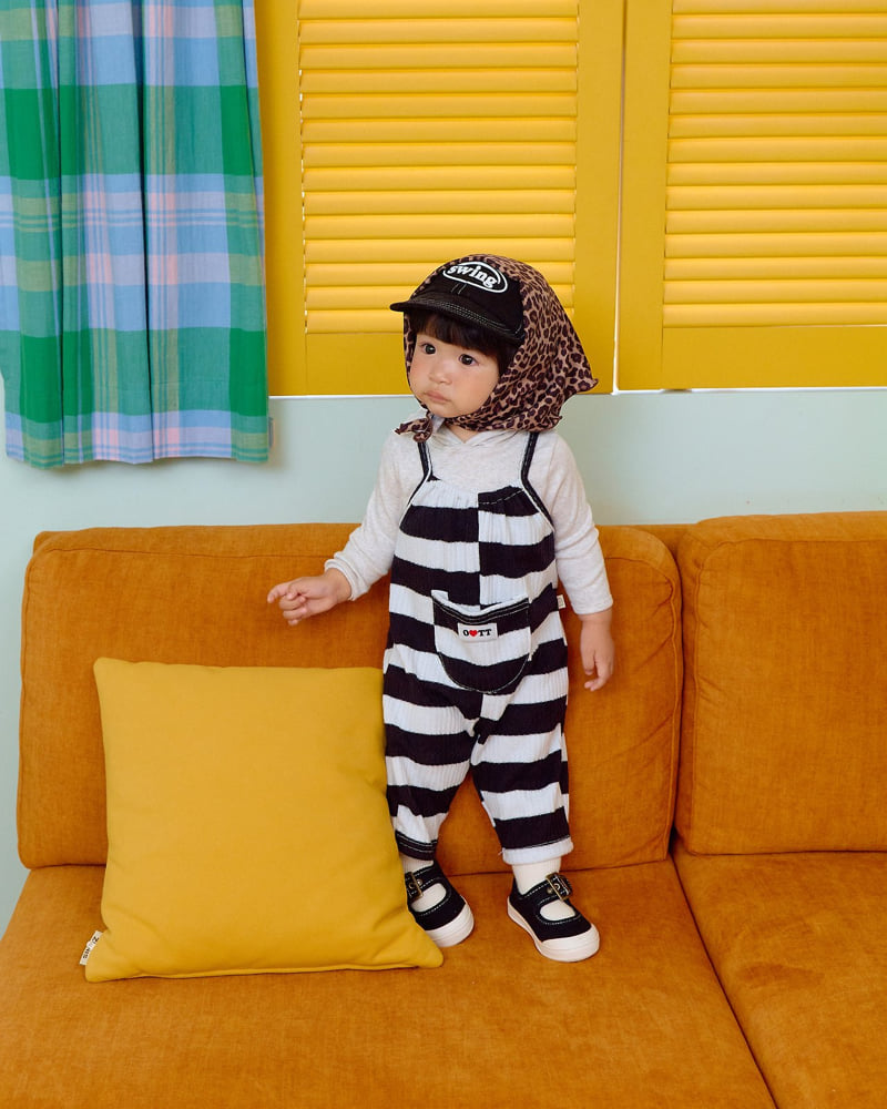Oott Bebe - Korean Baby Fashion - #babyoninstagram - Pippi Overalls - 7