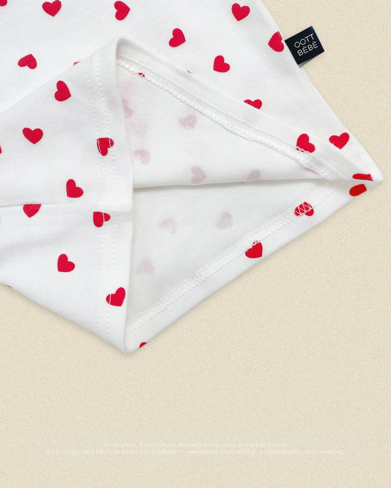 Oott Bebe - Korean Baby Fashion - #babylifestyle - Petit Heart Easywear - 4