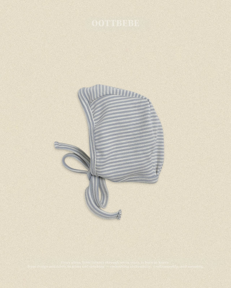 Oott Bebe - Korean Baby Fashion - #babyoninstagram - Vanilla Latte Bonnet (Bebe) - 3