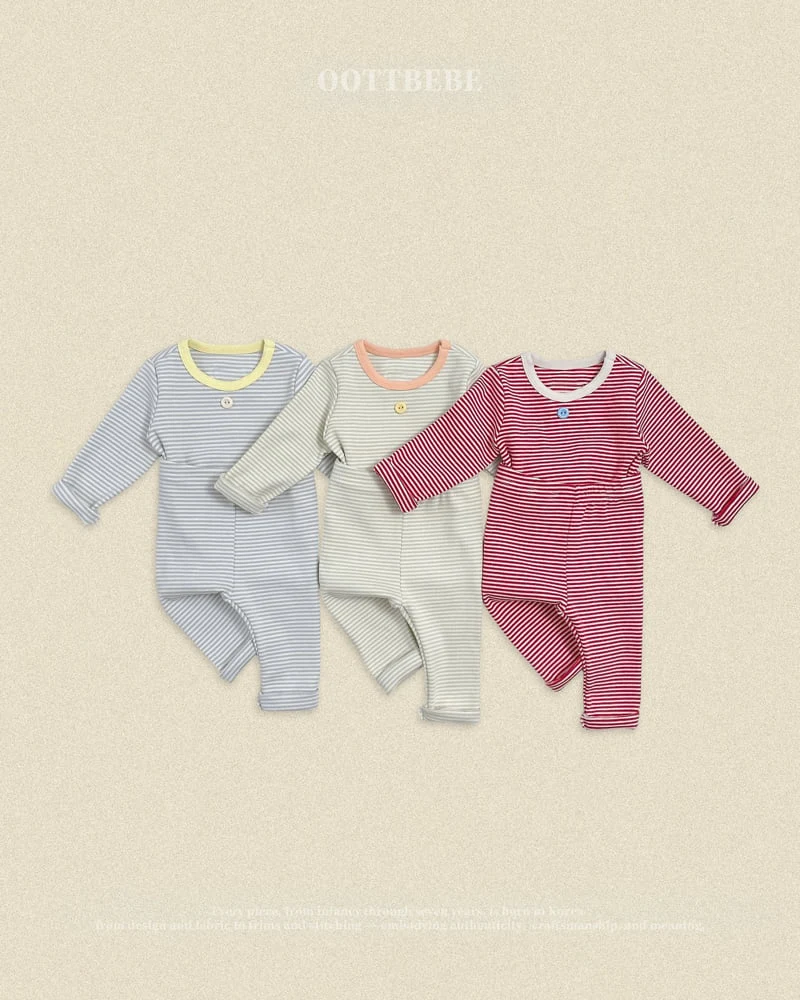 Oott Bebe - Korean Baby Fashion - #babyoninstagram - Vanilla Latte Easywear